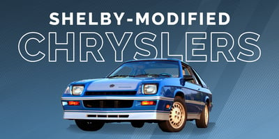 Shelby-Modified Chryslers of the Eighties